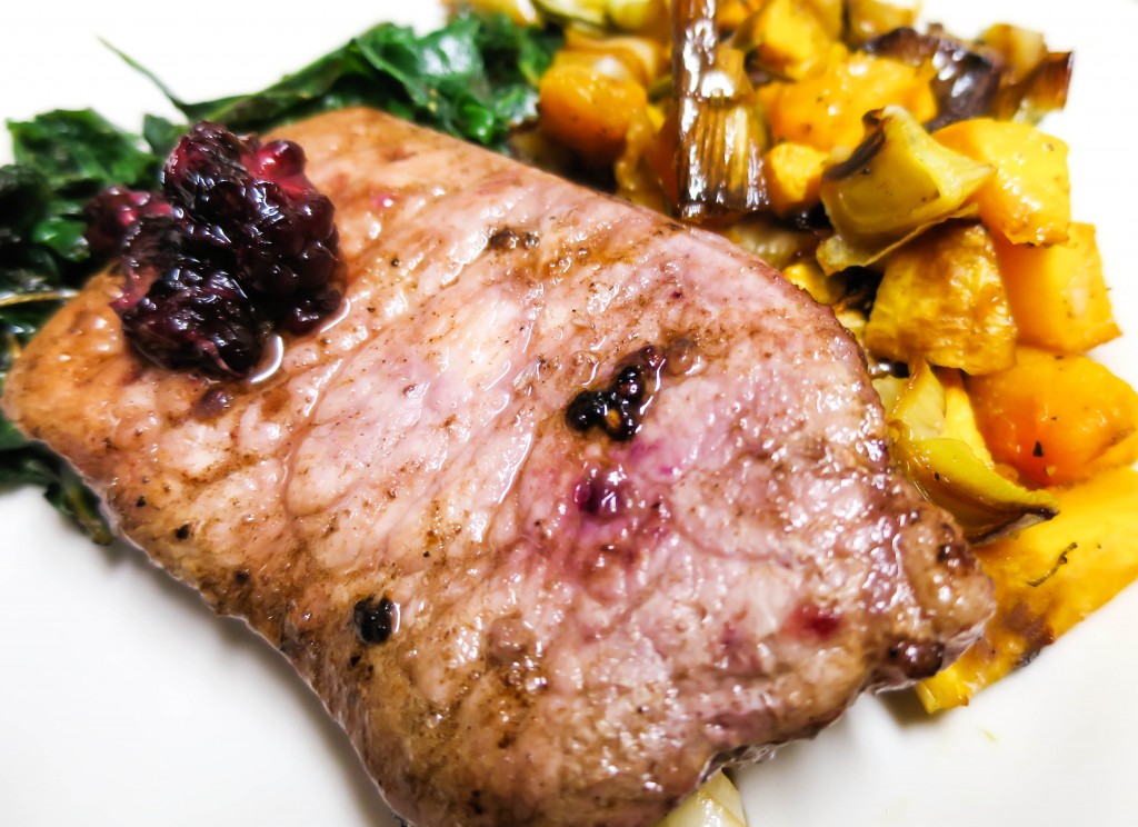 Recipe: Blackberry Pork Chops